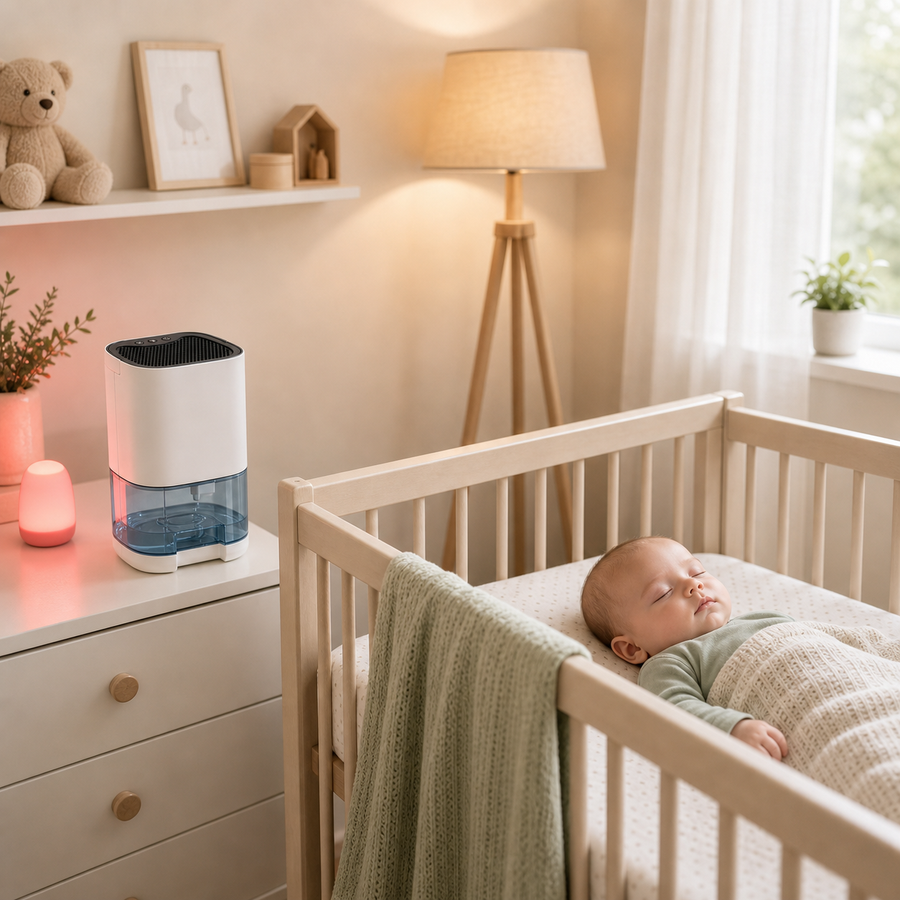 A comfortable newborn nursery